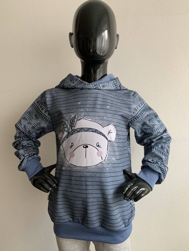 Kapuzenhoody in Größe 122/Unikat Kapuzenhoody in Größe 122/Unikat von GabisNaehtraum
