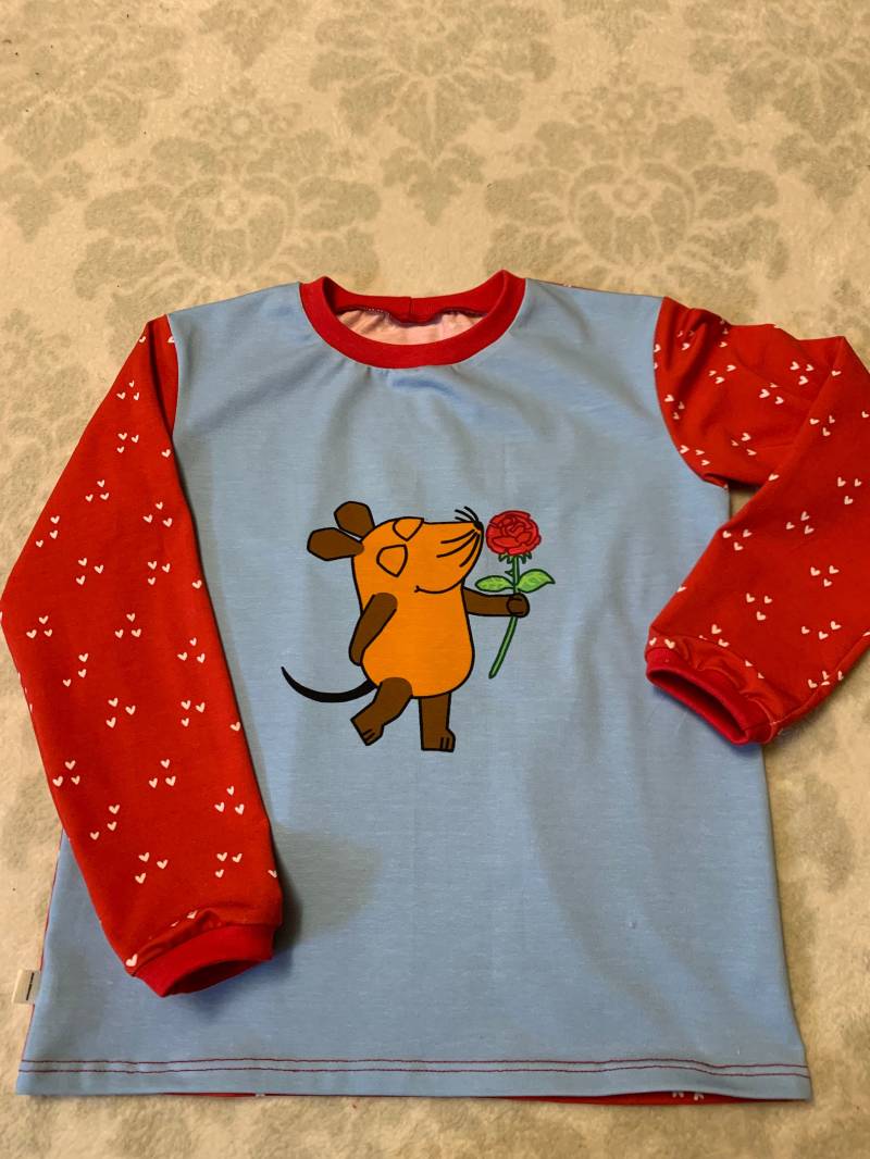 Langarmshirt Sendung Mit Der Maus in Größe 122 Langarmshirt Sendung Mit Der Maus in Größe 122 von GabisNaehtraum