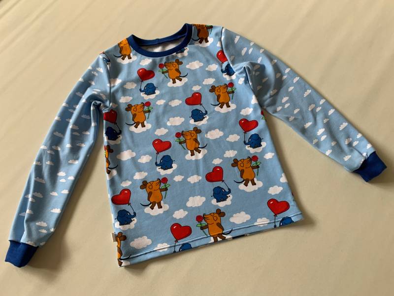 Langarmshirt Sendung Mit Der Maus Langarmshirt Sendung Mit Der Maus von GabisNaehtraum