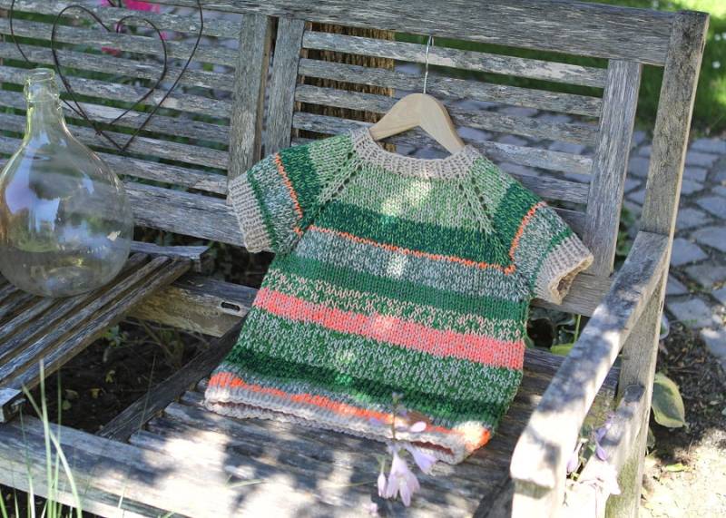 Handgestrickter Kinder Mädchen Pullover++Slipover++Gr.116/122 | 5-6Jahre von GabisWollwerke