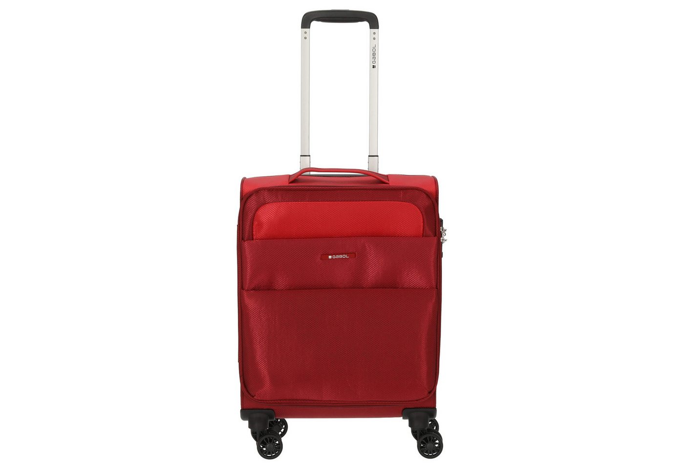 Gabol Koffer Cloud - 4-Rollen-Kabinentrolley 55 cm (red), 4 Rollen Rollen von Gabol