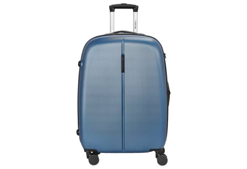 Gabol Koffer Paradise XP - 4-Rollen-Trolley M 67 cm erw. (azul), 4 Rollen Rollen von Gabol