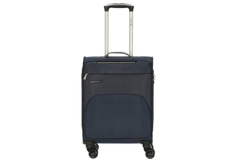 Gabol Koffer Zambia - 4-Rollen-Kabinentrolley 55 cm (blue), 4 Rollen Rollen von Gabol