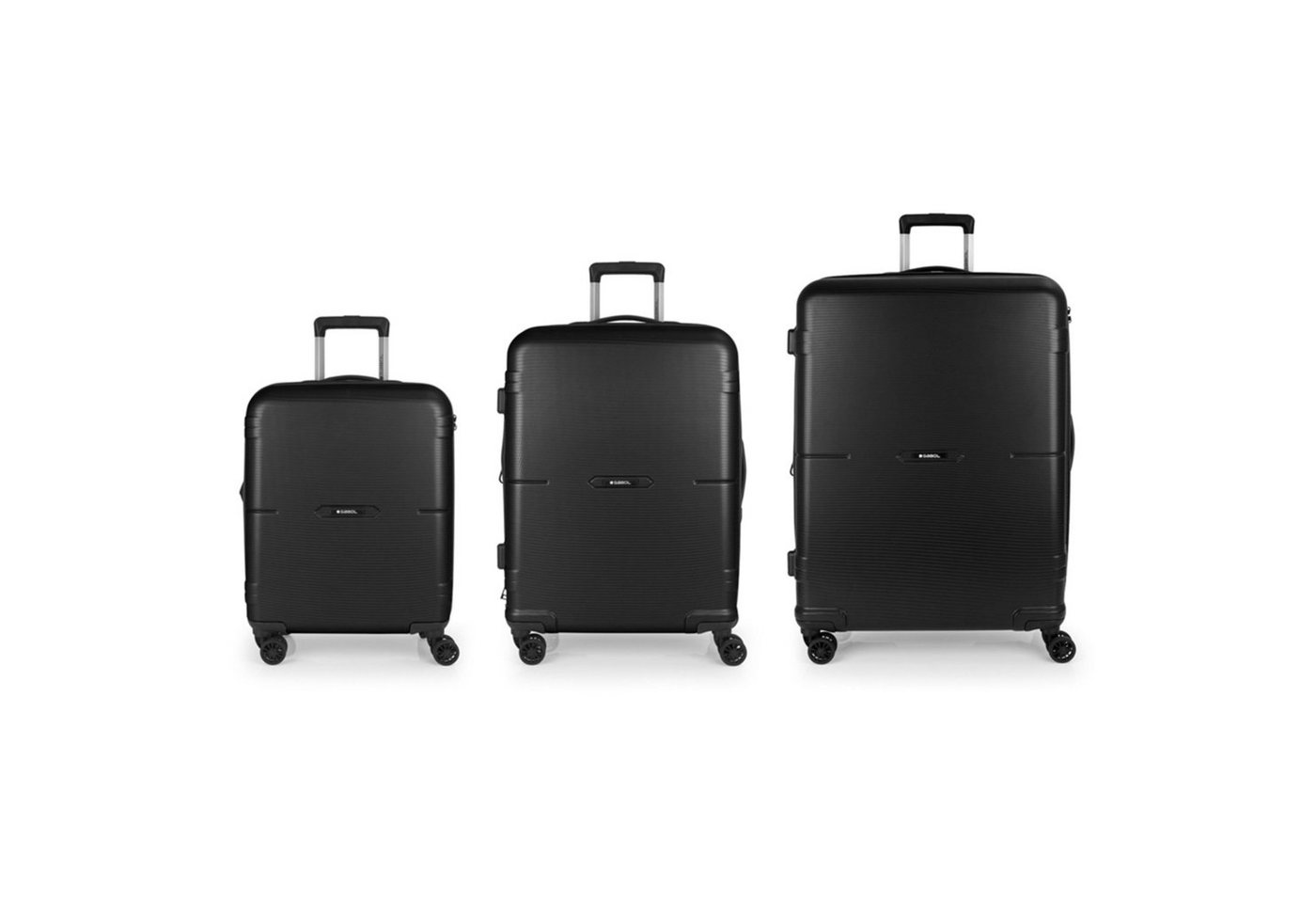 Gabol Trolleyset Bari, 4 Rollen, (3-teilig, 3 tlg), ABS von Gabol