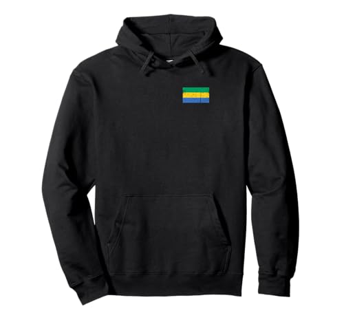 Gabun-Flaggen-Grafik für Männer, Frauen, Kinder Pullover Hoodie von Gabon Flag Graphic Store