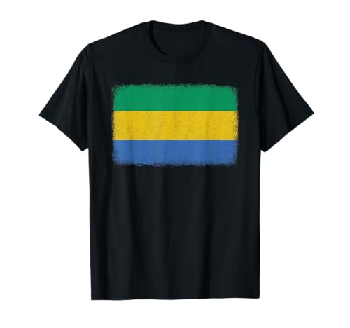 Gabun-Flaggen-Grafik für Männer, Frauen, Kinder T-Shirt von Gabon Flag Graphic Store