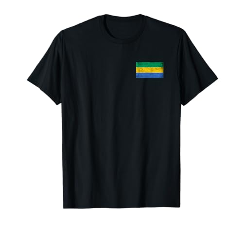 Gabun-Flaggen-Grafik für Männer, Frauen, Kinder T-Shirt von Gabon Flag Graphic Store