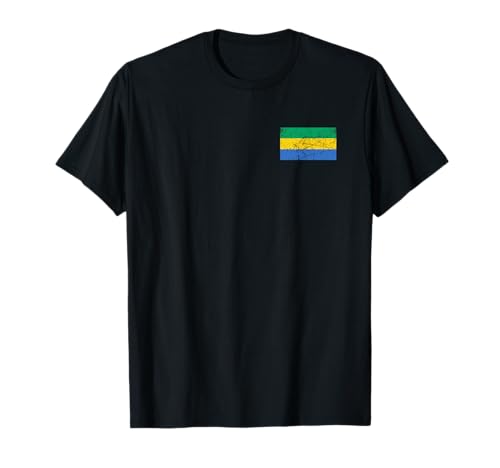 Gabun-Flaggen-Grafik für Männer, Frauen, Kinder T-Shirt von Gabon Flag Graphic Store