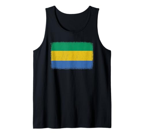 Gabun-Flaggen-Grafik für Männer, Frauen, Kinder Tank Top von Gabon Flag Graphic Store
