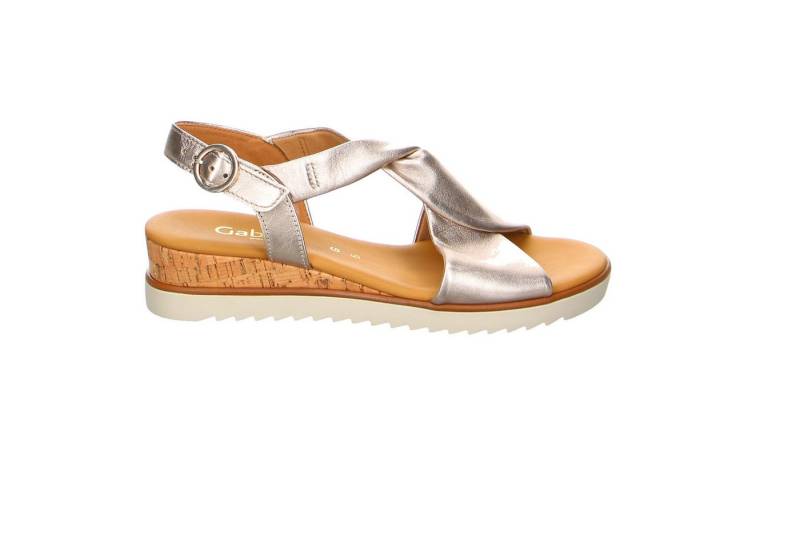 Gabor Comfort Gabor Fashion Leder Comfort Sandale braun Trekkingsandale von Gabor Comfort
