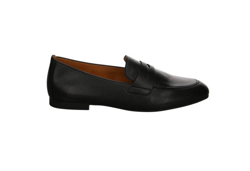 Gabor Comfort Gabor Fashion Leder Pumps Flach schwarz Loafer von Gabor Comfort