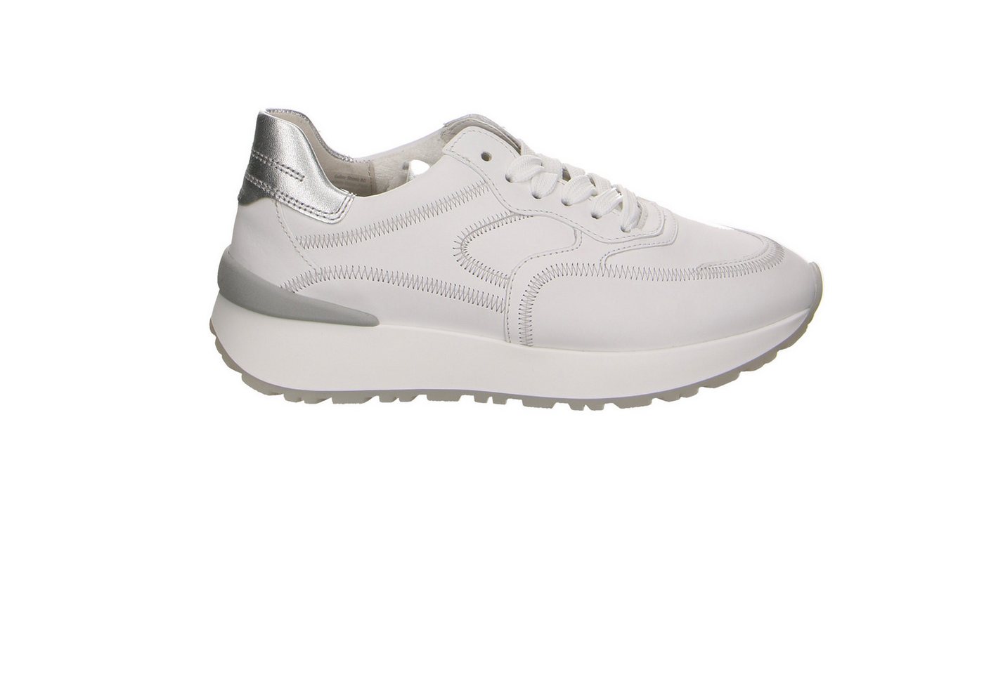 Gabor Comfort Gabor Fashion Leder Schnürschuhe weiss Schnürschuh von Gabor Comfort