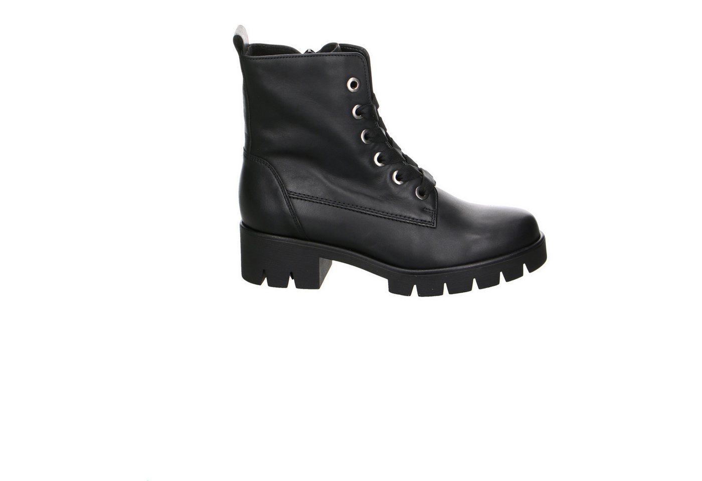 Gabor Comfort Gabor Fashion Leder Schnürstiefelette schwarz Stiefelette von Gabor Comfort