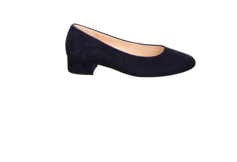 Gabor Comfort Gabor Fashion Velour Pumps mittlerer Absatz blau Pumps von Gabor Comfort