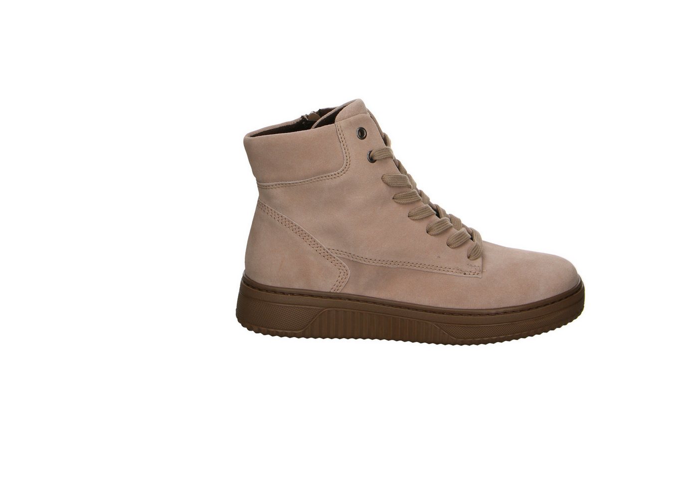 Gabor Comfort Gabor Fashion Velour Schnürstiefel - Sneaker beige Stiefelette von Gabor Comfort