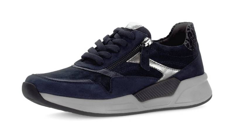 Gabor Rollingsoft Keilsneaker, Schnürschuh, Halbschuh, Freizeitschuh mit seitlichem Reißverschluss von Gabor Rollingsoft