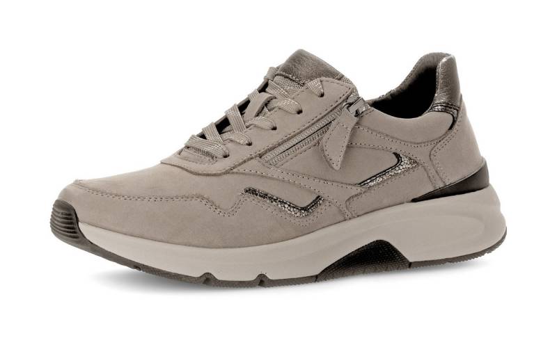 Gabor Rollingsoft Plateausneaker, Schnürschuh, Halbschuh mit der typischen rollingsoft-Laufsohle von Gabor Rollingsoft