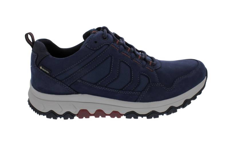 Gabor Rollingsoft Rollingsoft Herren Sneaker GORE TEX® 8005.50.33, Nubuk/ Mesh, blau, We Schnürschuh von Gabor Rollingsoft