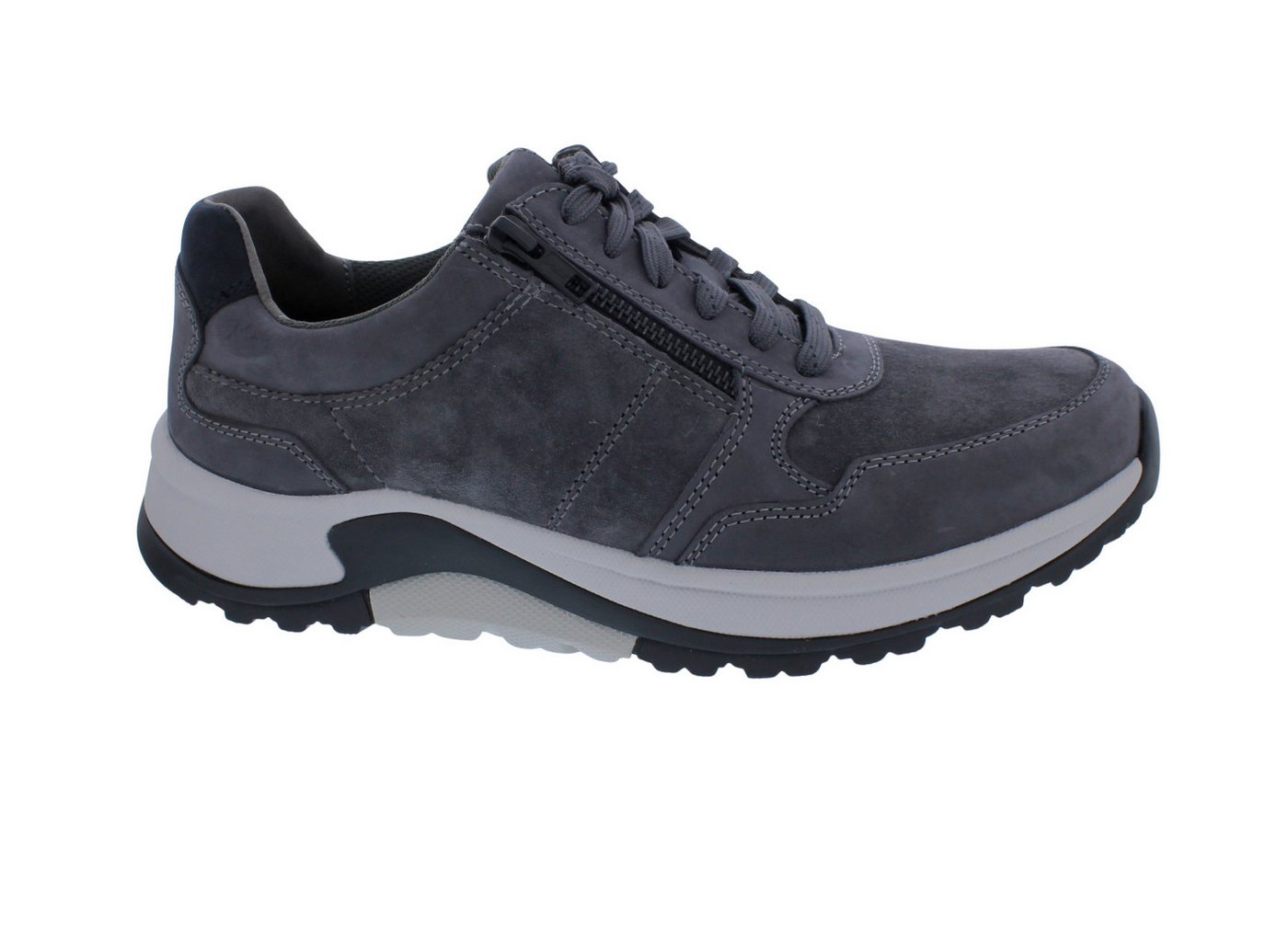 Gabor Rollingsoft Rollingsoft Sneaker 8000.22.03, Oil Nubukleder mit Suede (Velourleder) Schnürschuh von Gabor Rollingsoft