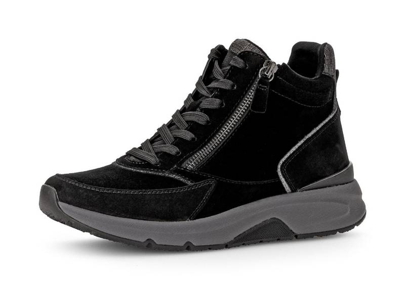 Gabor Rollingsoft Sneaker, Sneakerboots, Schnürboots mit Wechselfußbett von Gabor Rollingsoft