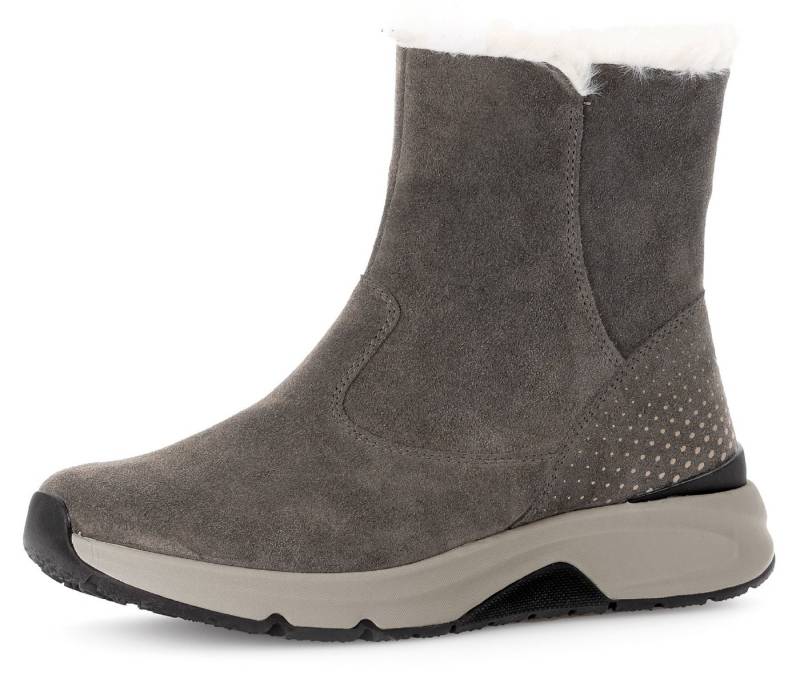 Gabor Rollingsoft Winterboots, Keilabsatz, Stiefelette mit der typischen rollingsoft-Laufsohle von Gabor Rollingsoft