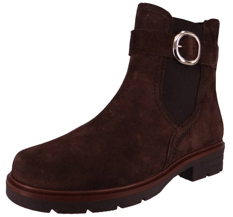 Damen Elegante Stiefelette F-Weite 34.653 Braun 18 Brown Led... 37 von Gabor