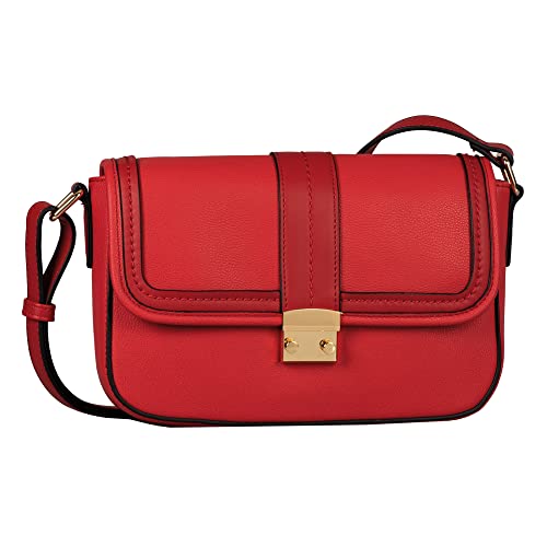 Gabor bags , ANETA, Damen, Umhängetasche, one size, rot, 27x16,5x26,5cm von Gabor