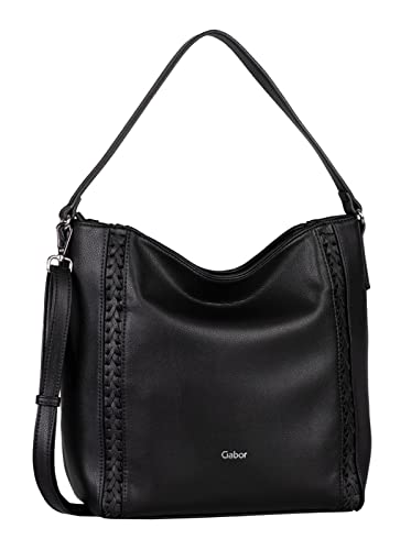 Gabor bags , JOLENE, Damen, Schultertasche, one size, schwarz, 26x12x29cm von Gabor