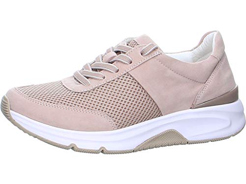 Rollingsoft Sneaker Low, Mesh/Samtchevreau, antikrosa, Wechselfußb. 66.897.35, Größe 37 von Gabor