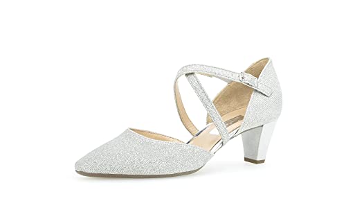 Gabor Shoes Damen 01.363.61 Pumpe, Silber, 38 EU von Gabor