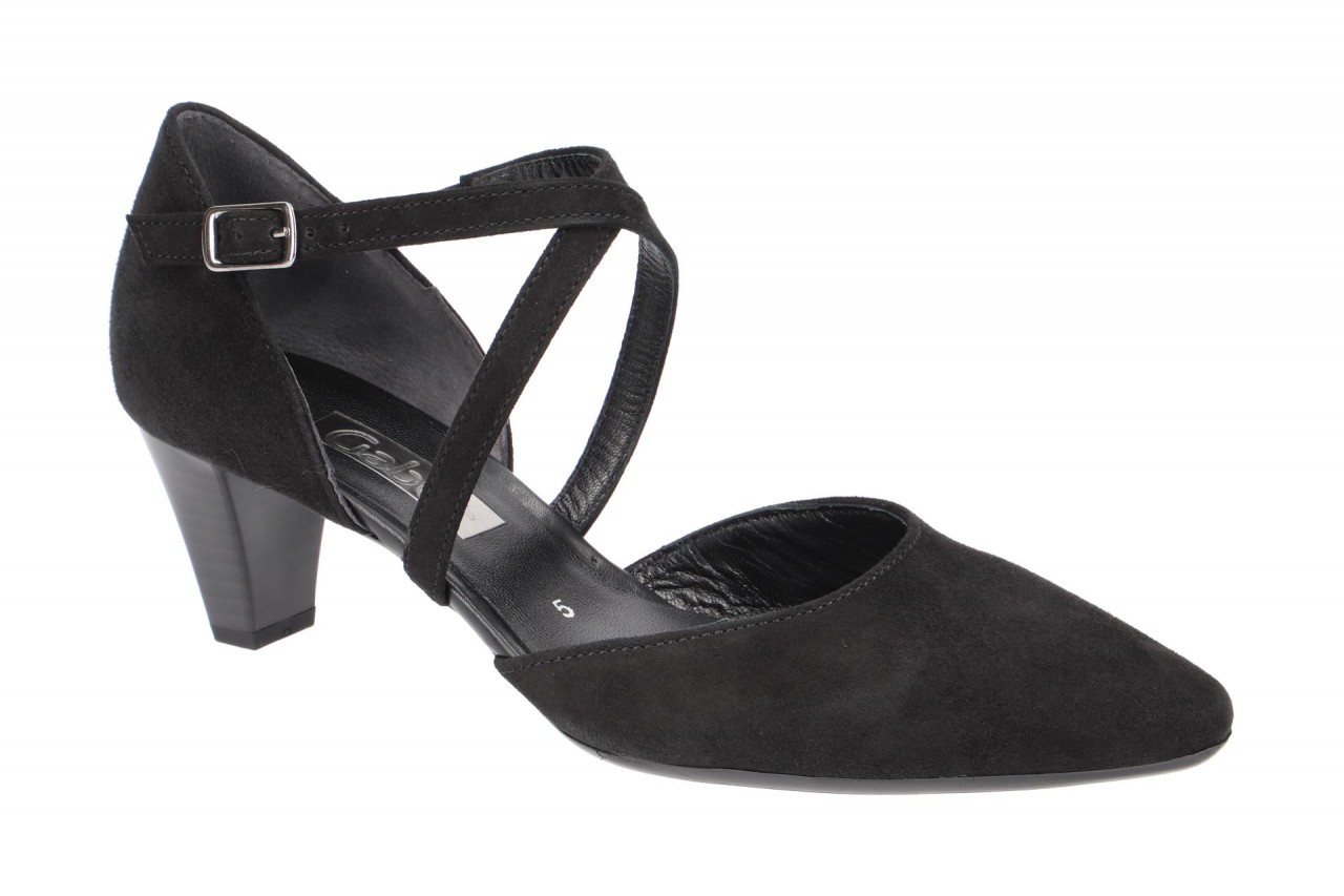 Gabor 01.363.17 schwarz - Riemchen Pumps f?r Damen Gabor 01.363.17 schwarz - Riemchen Pumps f?r Damen von Gabor
