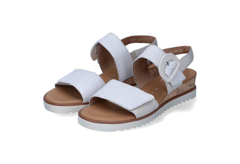 Gabor Gabor 42.752.80 Damen Glattleder weiss Sandalette von Gabor