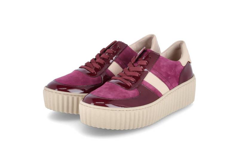 Gabor Gabor 53.203.10 Damen Leder lila Schnürschuh von Gabor