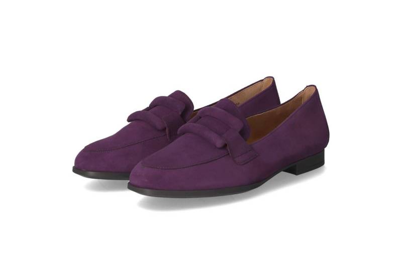 Gabor Gabor 55.273.13 Damen Rauleder lila Slipper von Gabor