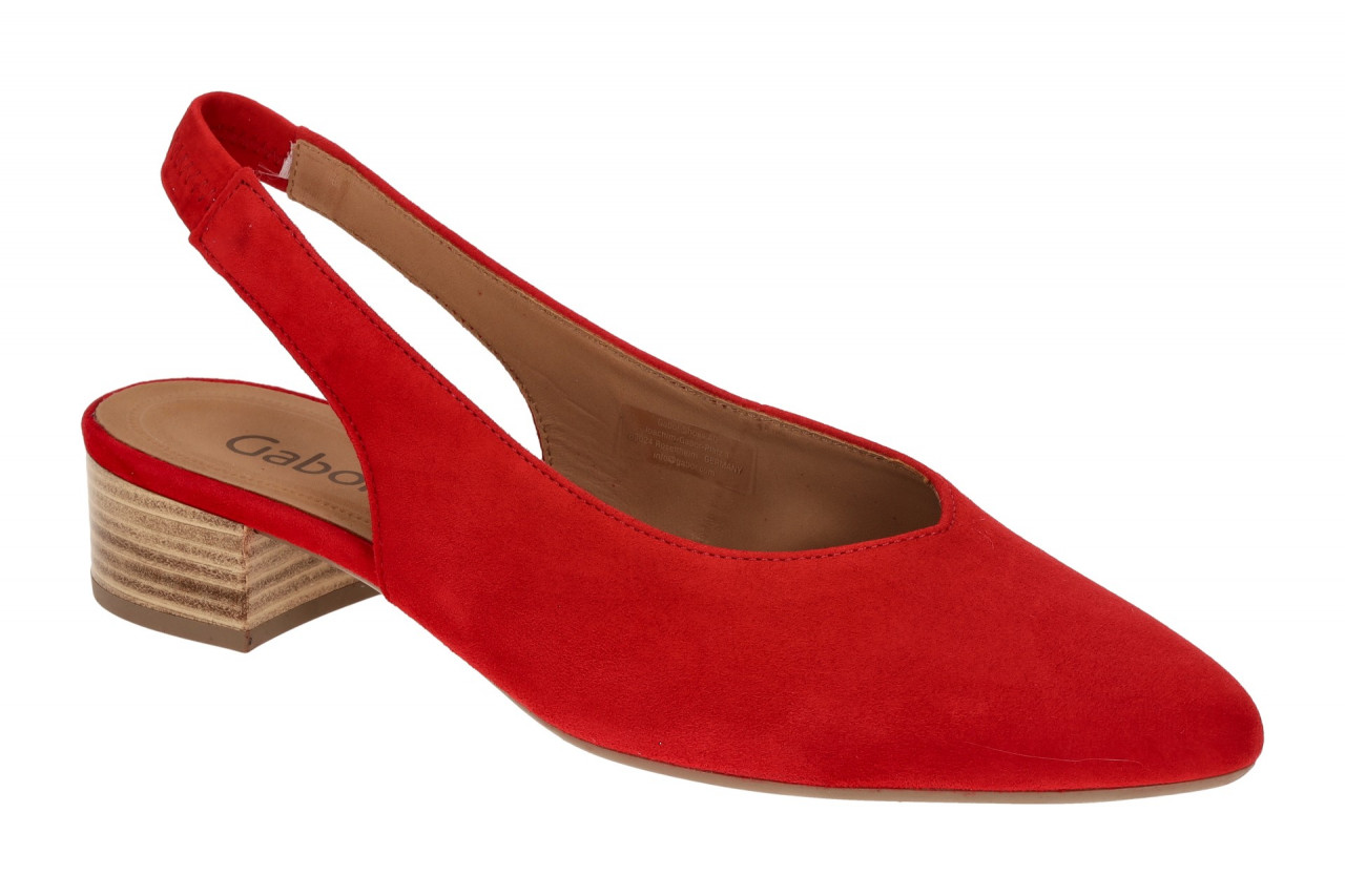 Gabor 61.520.15 rot - Sling Pumps f?r Damen Gabor 61.520.15 rot - Sling Pumps f?r Damen von Gabor