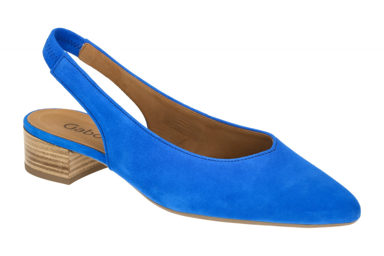 Gabor 61.520.18 blau - Sling Pumps f?r Damen Gabor 61.520.18 blau - Sling Pumps f?r Damen von Gabor