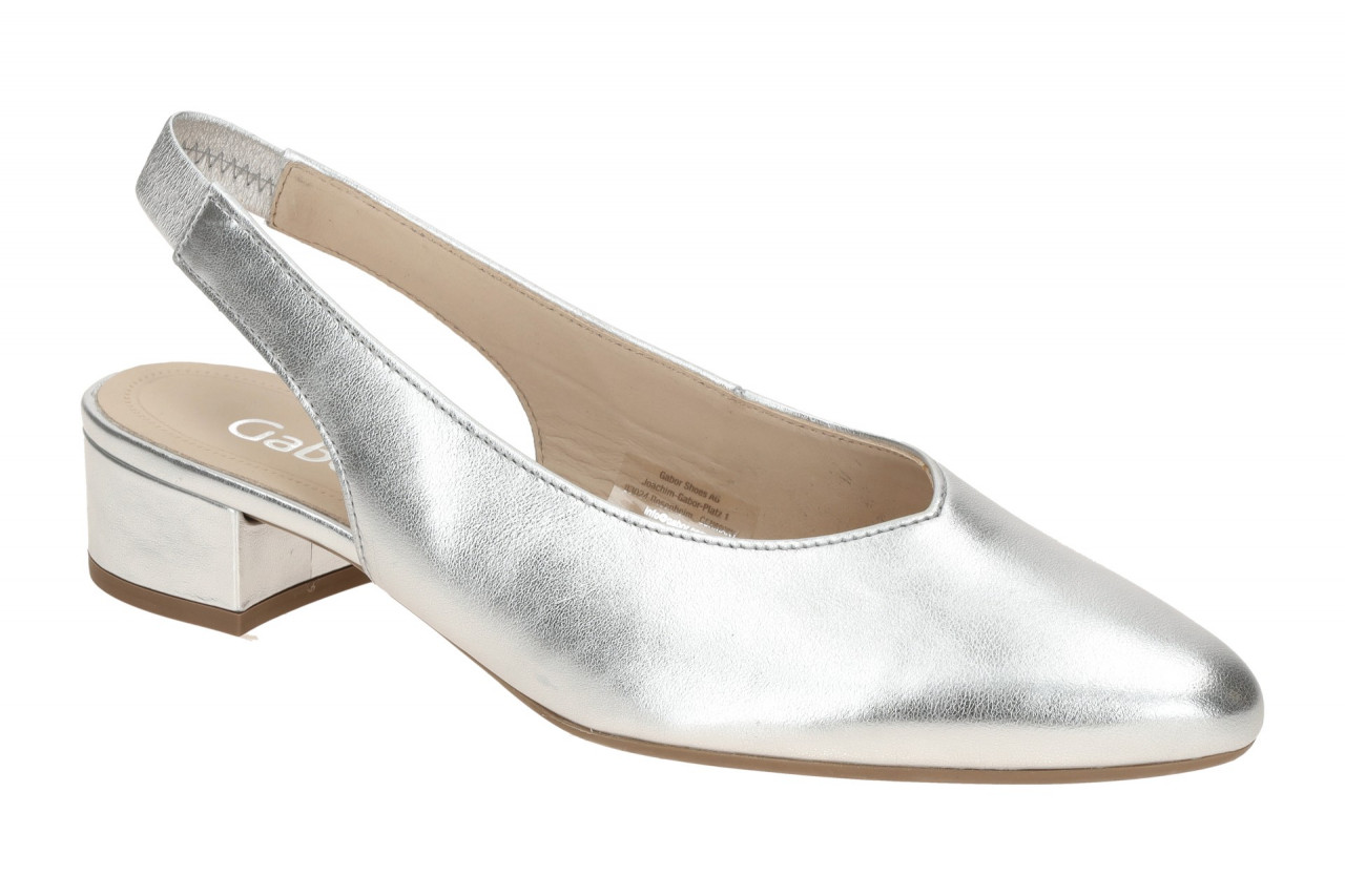 Gabor 61.520.69 silber - Sling Pumps f?r Damen Gabor 61.520.69 silber - Sling Pumps f?r Damen von Gabor