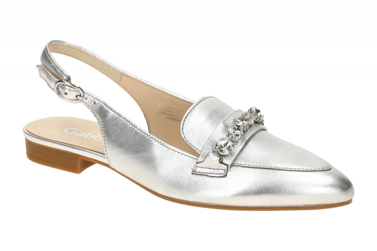 Gabor 61.531.61 silber - Sling Pumps f?r Damen Gabor 61.531.61 silber - Sling Pumps f?r Damen von Gabor