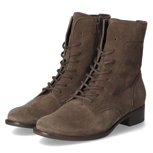 Gabor 71.646.18 Schnürstiefel Rauleder Damen in braun - Gr. 38 von Gabor