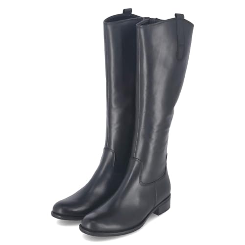 Gabor 71.649.27 Schaftstiefel Glattleder Damen in schwarz - Gr. 41 von Gabor