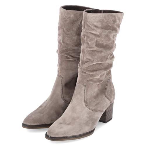 Gabor 72.994.30 Schaftstiefel Rauleder Damen in braun - Gr. 39 von Gabor