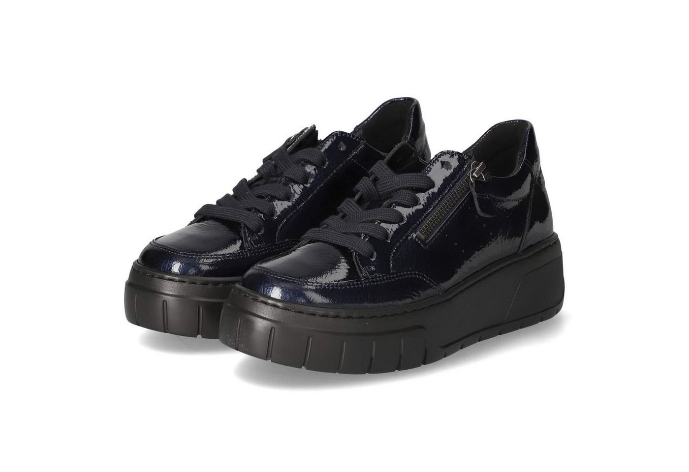 Gabor Gabor 73.220.96 Damen Lackleder schwarz Schnürschuh von Gabor