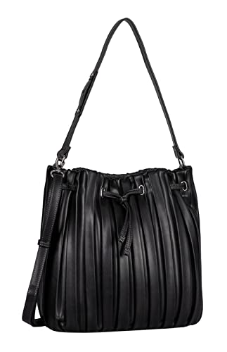 Gabor bags , IMANI, Damen, Schultertasche (Beutel), one size, schwarz, 34x15x26cm von Gabor