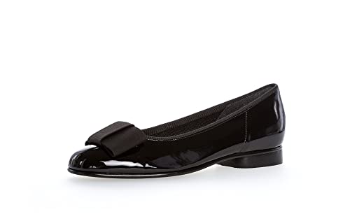 Gabor Basic Damen Geschlossene Ballerinas, Schwarz, 43 EU(9 UK) von Gabor