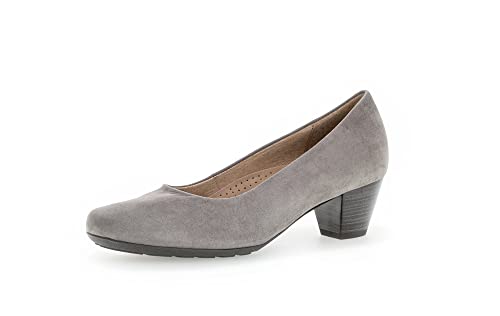 Gabor Damen Klassische Pumps, Frauen Absatzschuhe,Leichte Mehrweite (G),büro,office,elegant,fumo,42 EU / 8 UK von Gabor