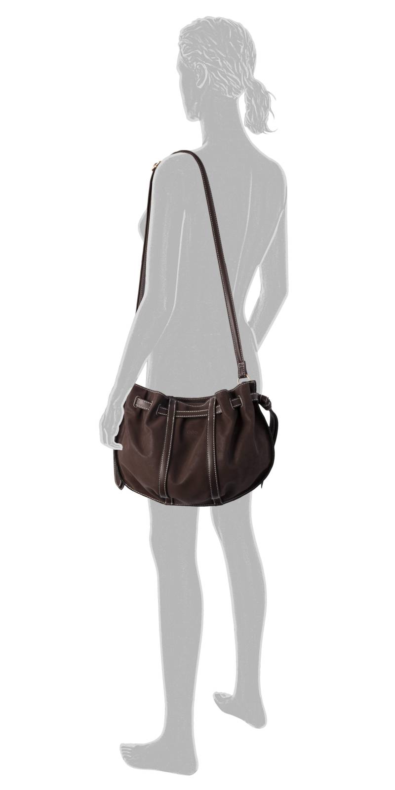 Gabor - CARINA, Cross bag M, dark brown dark brown von Gabor