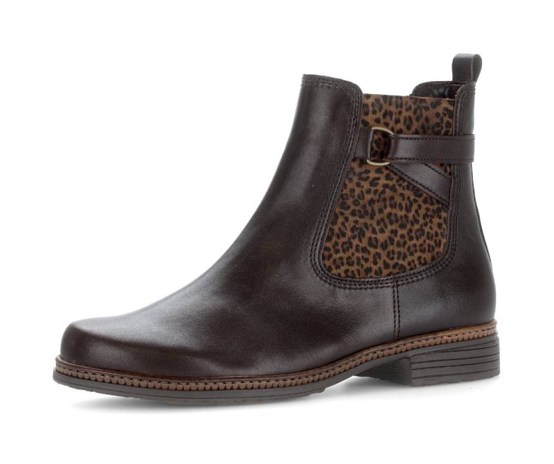 Gabor Chelseaboots, Blockabsatz, Stiefelette, Businessmode mit Stretcheinsatz von Gabor