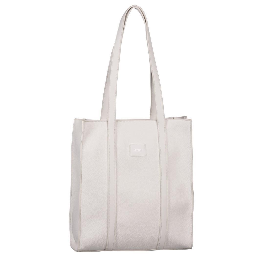 Gabor - Cityrucksack Zip Tote Bag M White weiß von Gabor