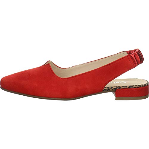 Gabor Comfort Schuhe Damenschuhe Elegant Slingpumps Veloursleder Elegant Klassisch Uni von Gabor