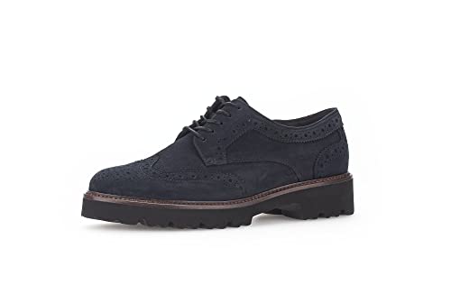 Gabor Damen 05.244.16 Slipper, Blau Pazifik Cognac, 37 EU von Gabor